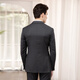VICUTU men's suit jacket, comfortable wool fabric, versatile suit jacket for business commuting, suit 175B or 78 pants, gray and black suit
