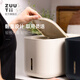 Zuutii rice bucket insect-proof and moisture-proof sealed rice storage box household food-grade grain flour storage box large-capacity storage rice box rice box cold ash 6.5L