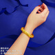 Li Biao sand gold bracelet women's hidden buckle dragon and phoenix wide bracelet heavy imitation gold bracelet starry sky bride wedding thin bracelet No. 1