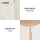Blue Ground [Dan Ren Wardrobe] Landi Camellia White Relief Hollow Round Collard Jacket Top pour les femmes 2025 Début d'automne Nouveau produit Camellia Blu-White M