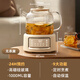 OIDIRE (Odd) health pot all-glass flower teapot teapot kettle constant temperature electric kettle teapot 0 glue multi-function menu 1L ODI-HC07 standard model