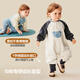 Minibala (minibala) anti-static infant plush outdoor onesie polar fleece can be worn outside baby clothes 2025 autumn new style