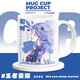 HAOWANGDE DIAOCHAN PERIPHAN AGURO CUP MUXIA SERIE DE ARTE DE VALOR A LAN VALOR CAPA DE AGUA TACA CAFÉ COME OFICIN