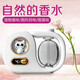 Aromatherapy machine household automatic fragrance machine fragrance machine essential oil air freshener diffuser machine hotel toilet deodorizing perfume indoor white digital display version aromatherapy machine 1 set + 3 bottles of essential oil gardenia flower fragrance