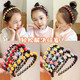Children's hairband headband little girl anti-slip pressure hairpin headdress cute baby broken hair hair accessories girls hairpin 5 pack children's cartoon hairband style mixed hair