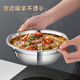 Newair 304 stainless steel basin soup basin food-grade household vegetable washing and egg beating 316 hot pot bowl rice bowl soup bowl thickening set real 304 stainless steel 22cm thickening material