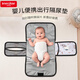 Insular water baby diaper pad baby outdoor foldable diaper changing mat baby portable diaper pad diaper pad black rhombus one size
