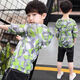 Ouhuangxiong children's sun protection clothing, children's summer clothing, new children's clothing, breathable skin clothing, air-conditioning clothing for middle and large children, orange five-pointed star 150, height 140~150cm
