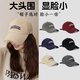 COLO peaked cap for men and women, outdoor casual face-showing small visor hat, Korean style trendy baseball cap, khaki color