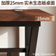 Quanpinwu solid wood computer desk desktop desk long table simple desk student home bedroom e-sports table workbench