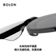 BOLON Tyrannosaurus Glasses Trendy Cool Black Super Sunglasses Versatile Square Frame Sunglasses Men's and Women's Sun Shade Driving Mirrors BL3111 A13-Gray on top, pink on bottom, progressive non-polarized