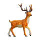 Fuyayi simulated sika deer sculpture ornaments outdoor garden courtyard lawn landscape sketch fiberglass elk animal model No. 3 deer pair