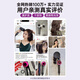 Sen's same style Huaqiangbei leafless high-speed hair dryer negative ion high-power household light sound protection hair dryer silver gray five air nozzles 1.8 meters line