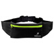 WELLHOUSE outdoor running mountaineering cycling hiking exercise yoga fitness unisex large capacity sports waist bag black