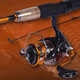DaiWA Luya rod set new style fishing ridge-mouthed bass full set far-distance casting and wide-used sea fishing boat fishing rod top ten brands 2.14m 702M+ left-hand water drop wheel set