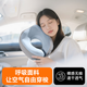 Huiduoduo U-shaped pillow car headrest travel neck pillow aircraft neck sleeve can store portable memory foam high-speed rail U-shaped neck brace