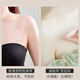 Jingyouyu transparent shoulder straps, invisible non-slip, traceless underwear accessories, widened shoulder straps bra for women, can be covered with straps, transparent style 1.5cm, individually packaged length 38