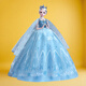 Xiaowu Simulation 60cm Extra Large Little Girl Toy Elsa Elsa Princess Dress Up Doll Doll Birthday Gift