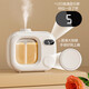Aromatherapy machine air purifier automatic fragrance machine air freshener long-lasting bedroom toilet deodorization air humidification puppy replacement 1 host + 3 essential oils Hilton + Westin white tea + jasmine