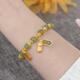 Good Peanut Bracelet Women's Design New Bracelet Valentine's Day Gift for Girlfriend M403 Good Peanut Green Green
