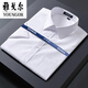 CEO YAGEOL Sonderpreisfreiheit für kurzärmelige Hemden von Männern für Business Casual Professional Professionaler Kleidung Baumwolle kostenlos Eisen-weißes Hemd DX6629 Plaid 43