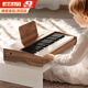 Magmeng children's piano toy girl 7 electronic keyboard 1-3-6 years old little girl's birthday gift Children's Day gift box, wood color, charging + 37 keys + sheet music + piano stickers 4-5-7 years old primary school students 61 Children's Day gift