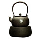 Nako Chiyo's preferred iron kettle, Japanese iron kettle, uncoated cast iron tea kettle, old iron kettle, electric ceramic stove, water sand iron kettle