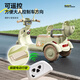 Mengduofu children's toys 1-3-6 one-year-old baby birthday gift 2-year-old girl electric car 3-45 boy car green 1-6 years old remote control + battery life 3h + 12V9 dual drive + Bluetooth + early education