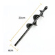 An Junsheng ground drill drill bit screw rod loose soil planting seedlings flower planting greenhouse drilling intubation hand electric drill digging soil drill bit diameter 3 cm length 30 cm (double leaf)