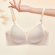Fenton wire-free bra for women 2025 new antibacterial latex thin cup sexy lace anti-expansion underwear for women