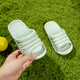 LATE TIME children's slippers summer boys and girls bathroom bath non-slip home parent-child slippers indoor home baby slippers green 16 cm inner length 160 suitable for feet about 15cm long