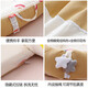 Rabbit Bear Yi Lai Hotbed Middle Bed Crib Newborn Coaxing to Sleep Anti-jumping Uterine Bionic Bed Baby Sleeps Safe Lemon Yellow Rainbow - No Quilt (Free Styling Pillow) - Detachable