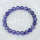 Fat Donglai Quality Tanzanite Bracelet Women's Single Circle Fashion Small Fresh Simple Crystal Jewelry Versatile Gift 1#/6-6.2MM/Round Beads/Single Circle