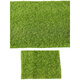 Grass floor mat mini carpet lawn green space simulation green plant micro landscape bonsai desktop interior decoration turf lawn 30*30 cm 1 piece