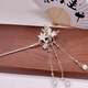 Dielianhua hairpin for girls, new Chinese style ancient style hairpin, cheongsam and headdress, step-shaking Hanfu hairpin, gift for girls, Dielianhua hairpin, gift box