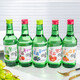 Jinrok Korean-style soju soju fruity sake low-alcohol green grape flavor must-have for the Spring Festival 4 bottles of soju 360ml grape grapefruit strawberry peach