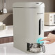 Press the rice bucket, a new type of sealed, moisture-proof and insect-proof, visible large-capacity rice tank, automatic rice box, ash-10 Jin Jin equal to 0.5 kg, with rice filter cup