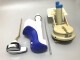 Accesorios para el tanque de inodoro CW854 864 874 904 Válvula de agua Válvula de drenaje Llave de alimentación de agua de agua