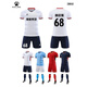 KELME's new 2025 football uniform custom suit adult student competition training team uniform running speed dry short sleeve men's breathable white-1048 S-L