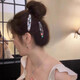 Flash diamond bangs hair clip for women 2025 new high-end forehead side clip hair back of the head broken hair clip headwear great value 4 colors one each