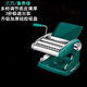 New suction cup noodle machine, household noodle machine, multifunctional dumpling wrapper machine, manual noodle rolling machine, noodle cutting tool, 3-knife Nordic green upgraded and thickened model - suction cup - strong adsorption