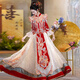 枝己秀禾服婚纱新娘主纱高档2025新款订婚服装新中式结婚礼服敬酒服 LZ541 M