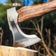 MASTERPROOF camping ax, outdoor firewood ax, firewood and tree ax, German multifunctional camping equipment tool hand ax