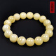 Amber style, one object, one picture, one certificate, beeswax bracelet, natural amber bracelet, men and women, Russian white flower beeswax bracelet, 17.4g, 12mm