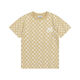 
MLB Korean full-print presbyterian couple T-shirt Yankees loose trendy DT-9923 khaki S