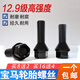 丽田适用宝马12357系轮胎螺丝X1X3X4X5X6miniZ4车轮毂螺栓杆 X32005-2010款