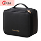OIMG cosmetic bag portable large capacity 2023 travel cosmetic storage bag carry-on suitcase toiletry bag off-white pink / size 24*20*13cm