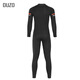 OUZO new 1.5mm wetsuit men's one-piece cold and warm wetsuit surfing suit jellyfish suit winter swimsuit black BCM2002-B M