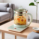 Hemisphere (PESKOE) health kettle, kettle, thermostatic kettle, teapot, teapot, one-piece glass, fully automatic, small household, multifunctional office, large capacity, 1.8L green, green 1.8L, hemisphere health kettle