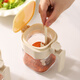Kawashimaya spoon separate seasoning box kitchen household sealed moisture-proof seasoning jar seasoning bottle salt shaker combination set mixed color-2 independent spoon compartment sealed moisture-proof